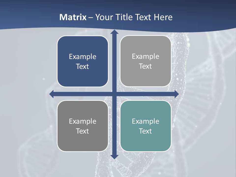 Genetic Biochemistry Code PowerPoint Template