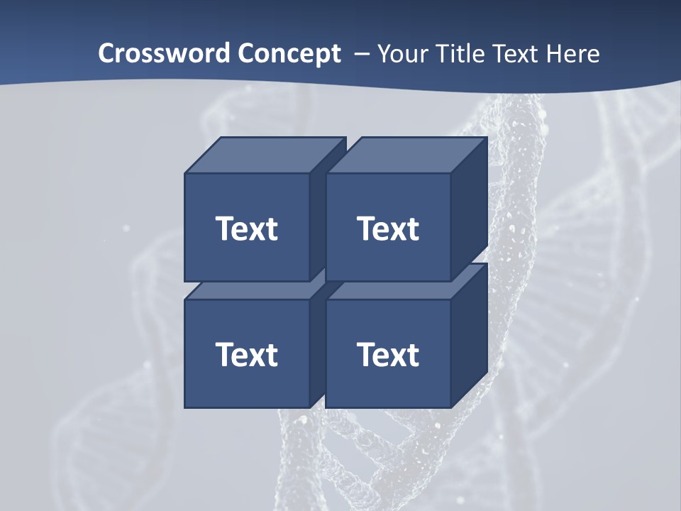 Genetic Biochemistry Code PowerPoint Template