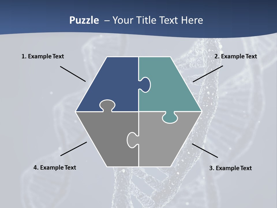 Genetic Biochemistry Code PowerPoint Template