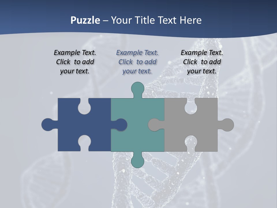 Genetic Biochemistry Code PowerPoint Template
