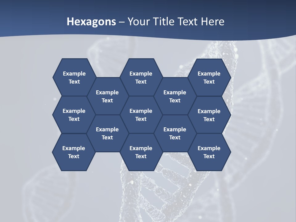 Genetic Biochemistry Code PowerPoint Template