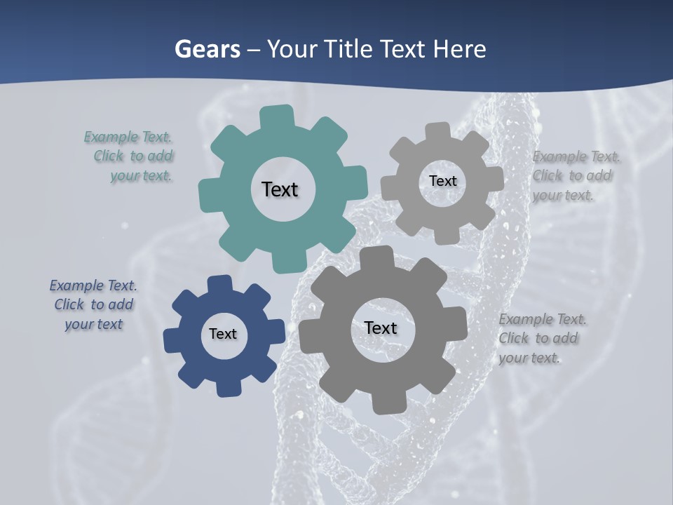 Genetic Biochemistry Code PowerPoint Template