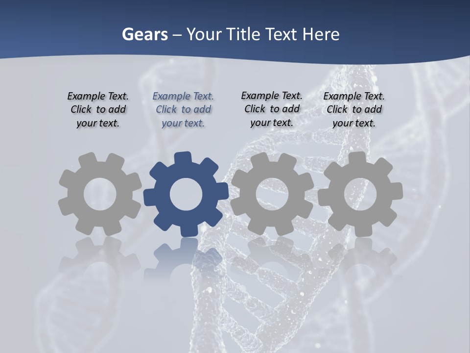Genetic Biochemistry Code PowerPoint Template