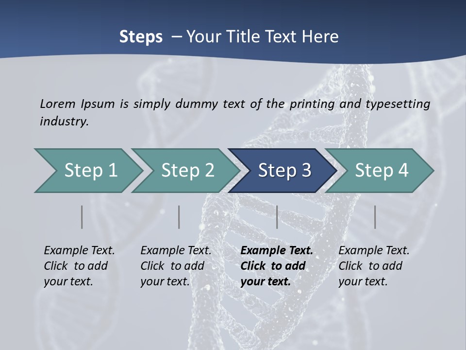 Genetic Biochemistry Code PowerPoint Template