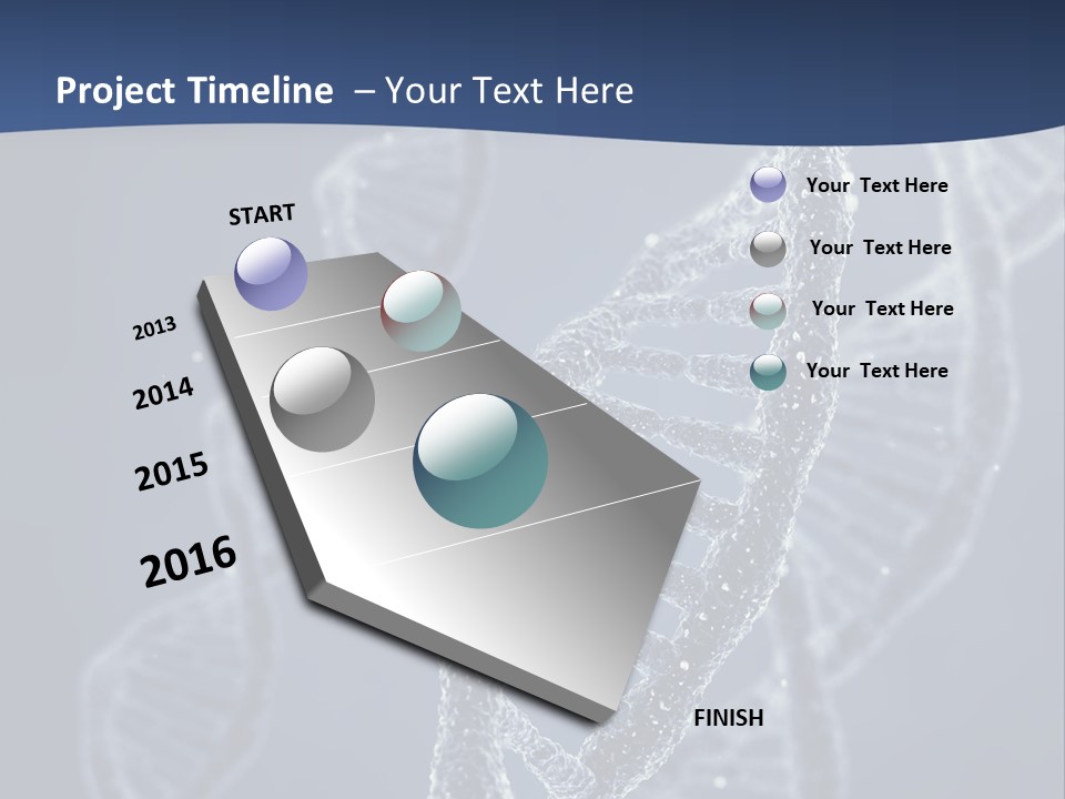 Genetic Biochemistry Code PowerPoint Template