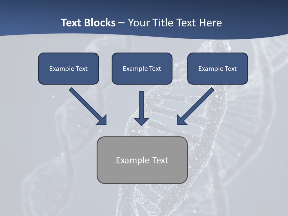 Genetic Biochemistry Code PowerPoint Template