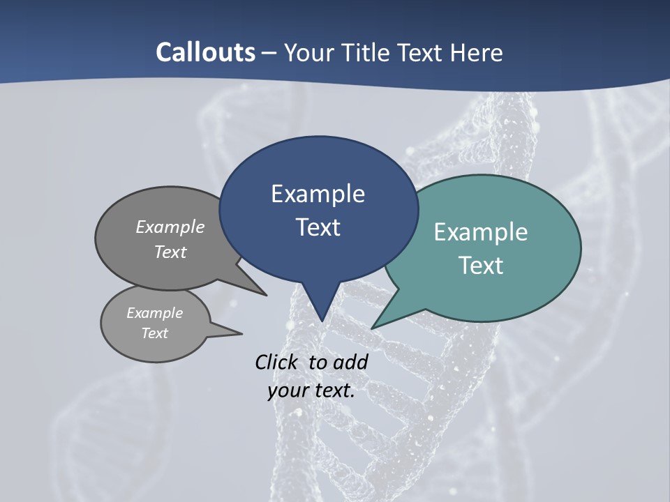 Genetic Biochemistry Code PowerPoint Template