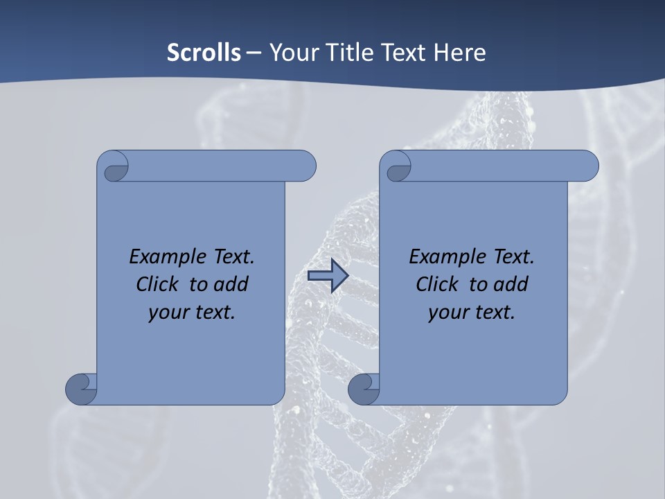 Genetic Biochemistry Code PowerPoint Template