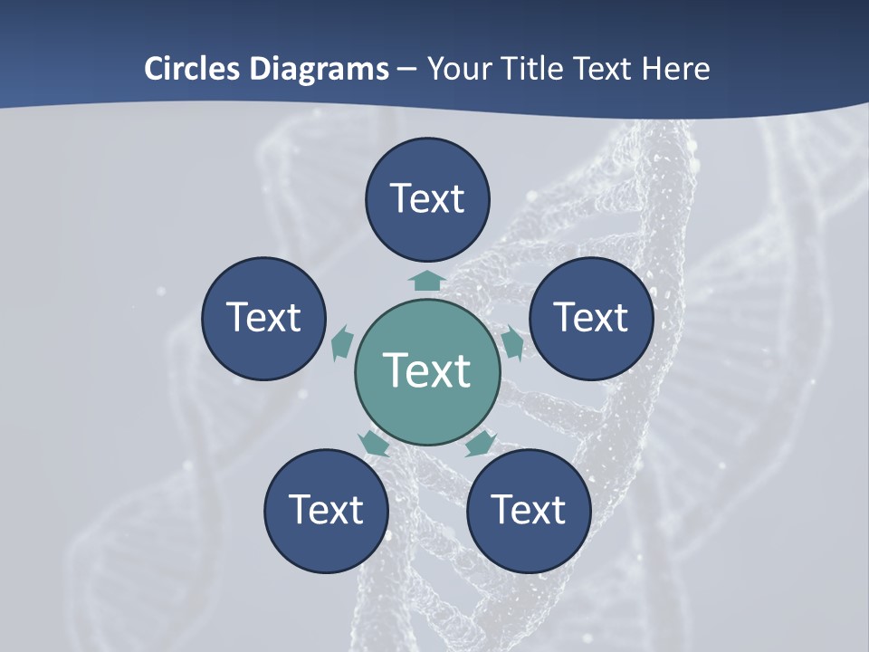 Genetic Biochemistry Code PowerPoint Template