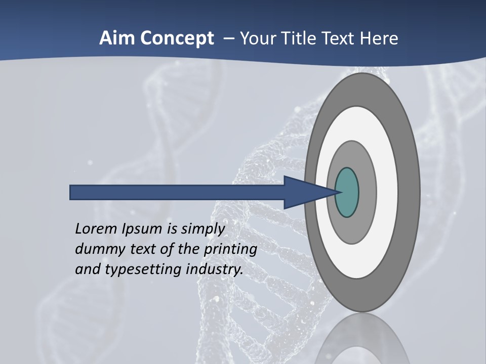 Genetic Biochemistry Code PowerPoint Template