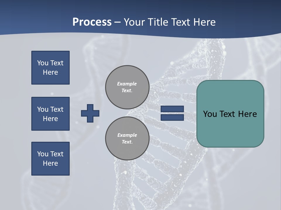 Genetic Biochemistry Code PowerPoint Template