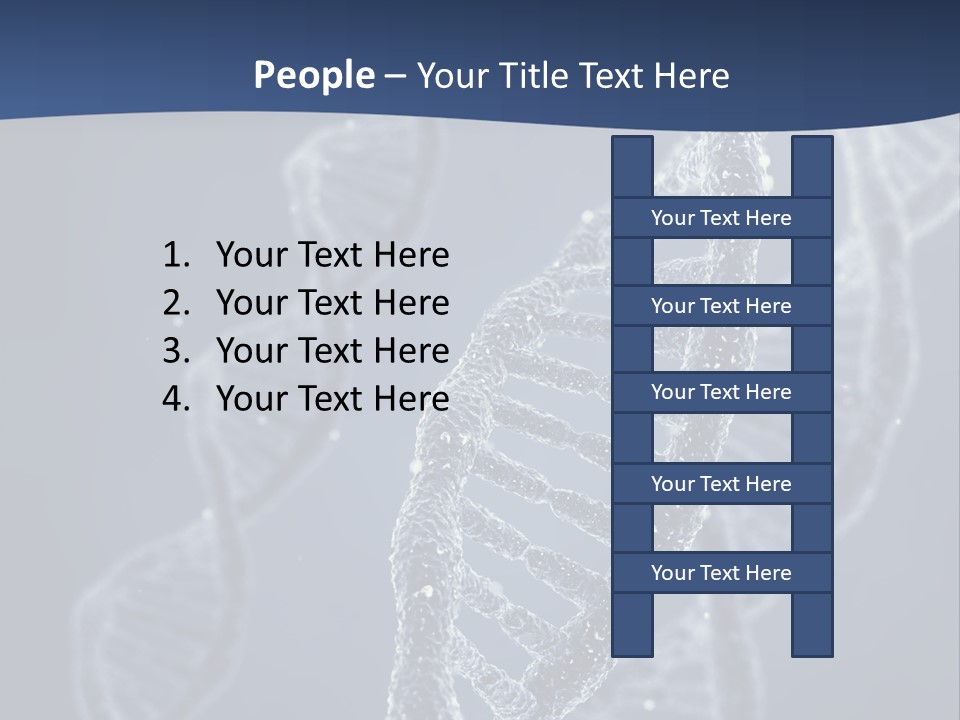 Genetic Biochemistry Code PowerPoint Template