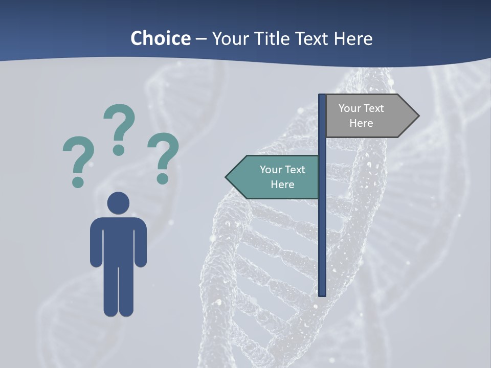 Genetic Biochemistry Code PowerPoint Template