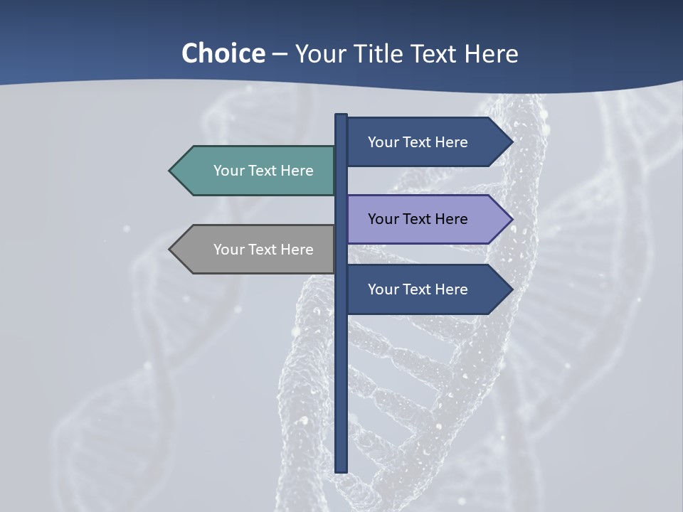 Genetic Biochemistry Code PowerPoint Template