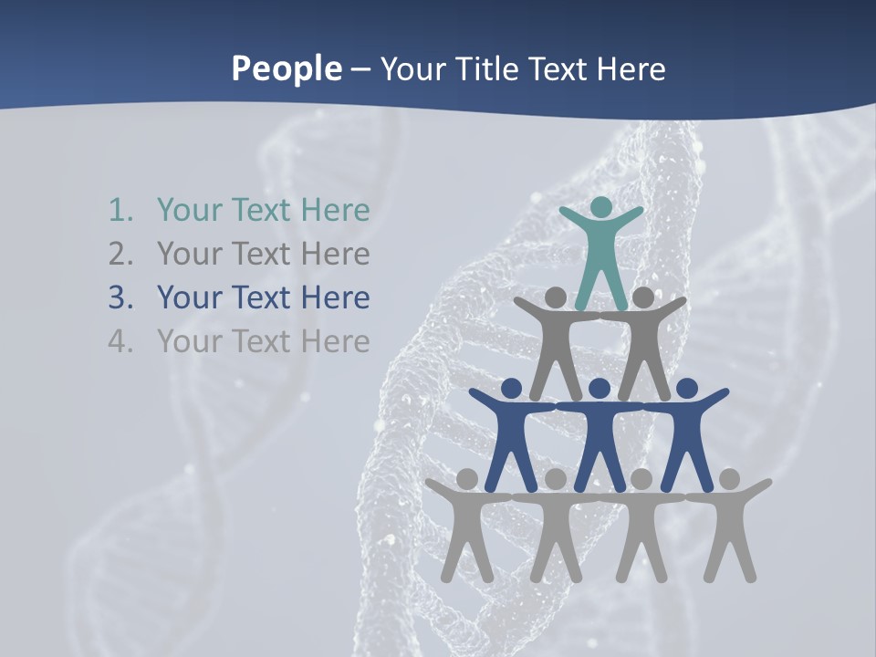 Genetic Biochemistry Code PowerPoint Template