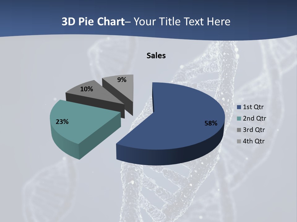 Genetic Biochemistry Code PowerPoint Template