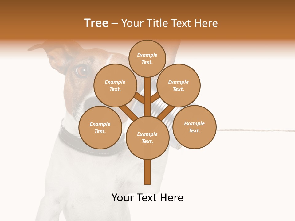 Dog Cute Can PowerPoint Template