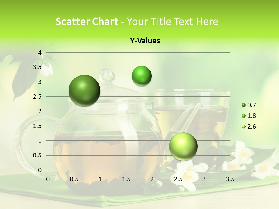 Jasmine Teacup Transparent PowerPoint Template