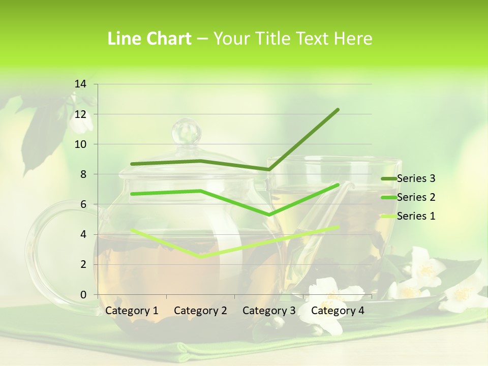 Jasmine Teacup Transparent PowerPoint Template