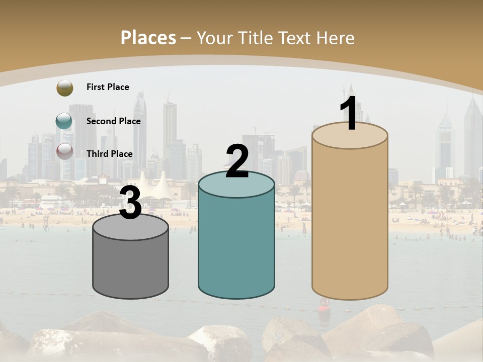 City Emirates Sky PowerPoint Template