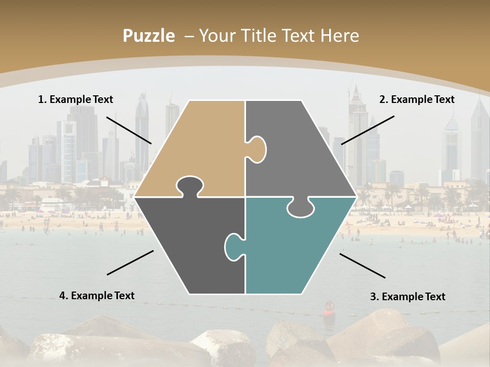 City Emirates Sky PowerPoint Template