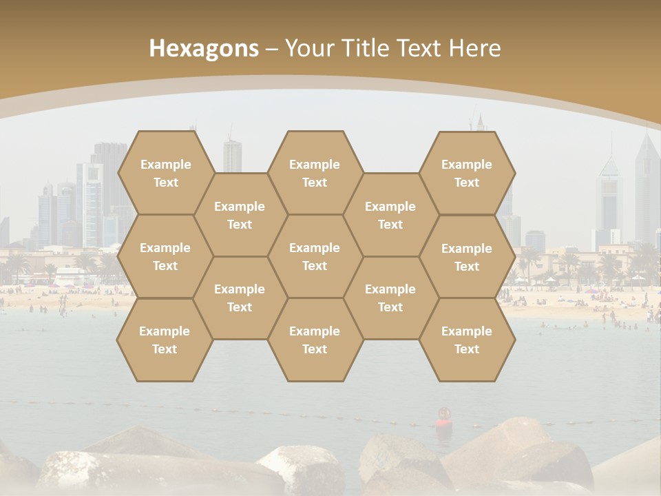 City Emirates Sky PowerPoint Template