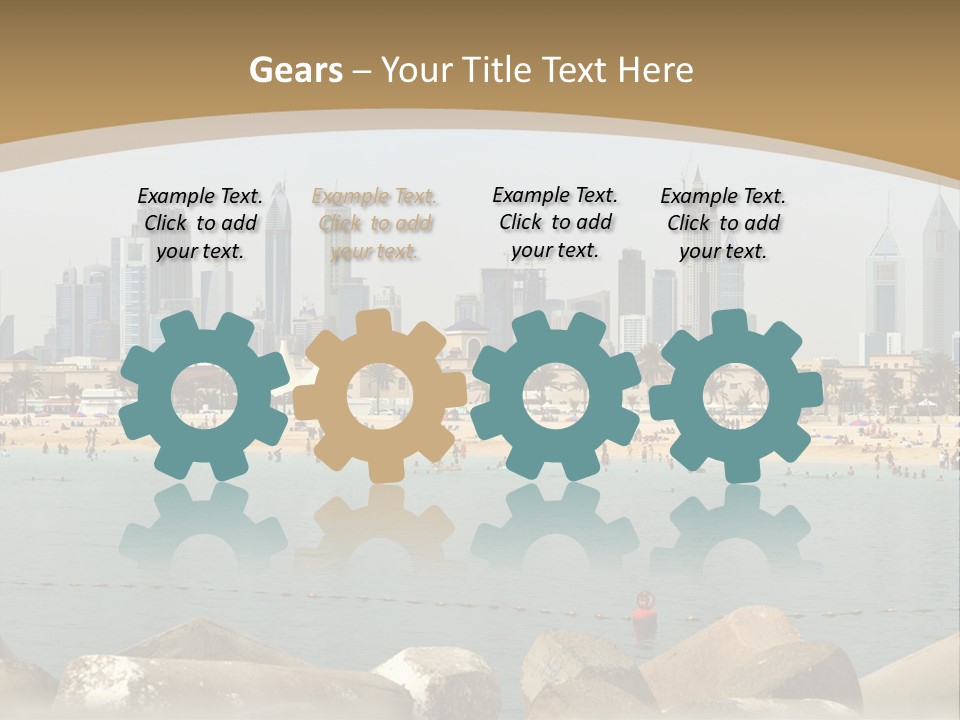 City Emirates Sky PowerPoint Template