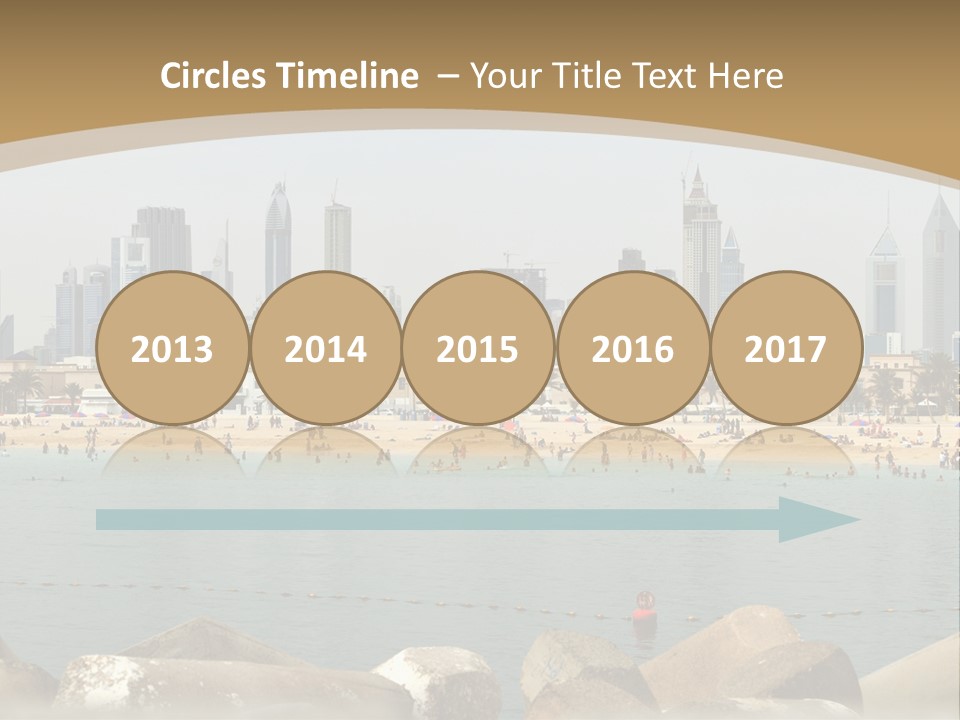 City Emirates Sky PowerPoint Template