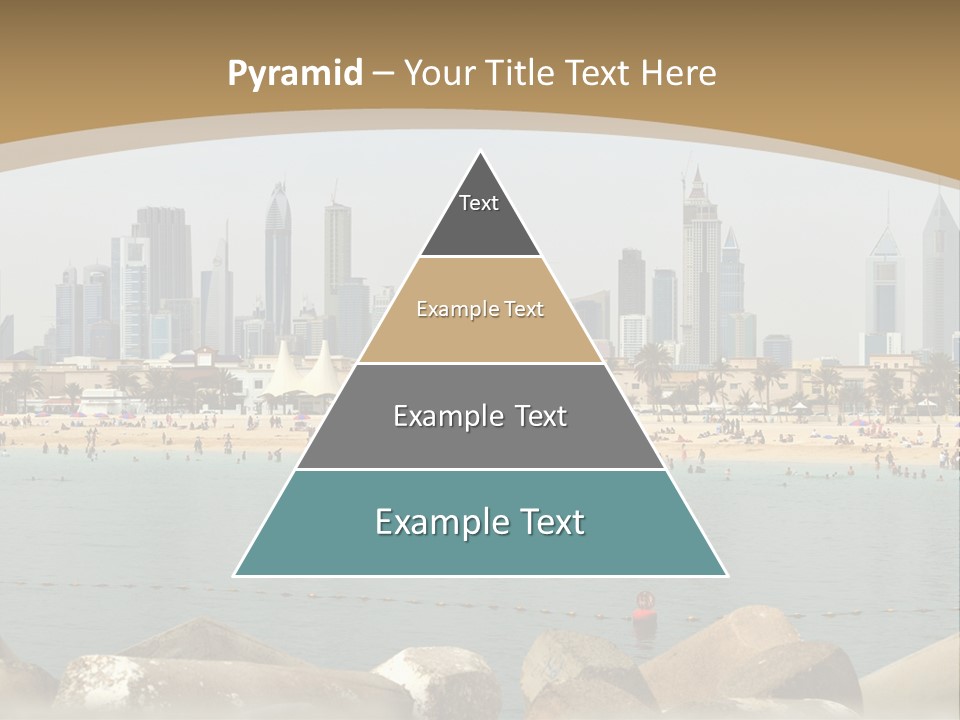 City Emirates Sky PowerPoint Template