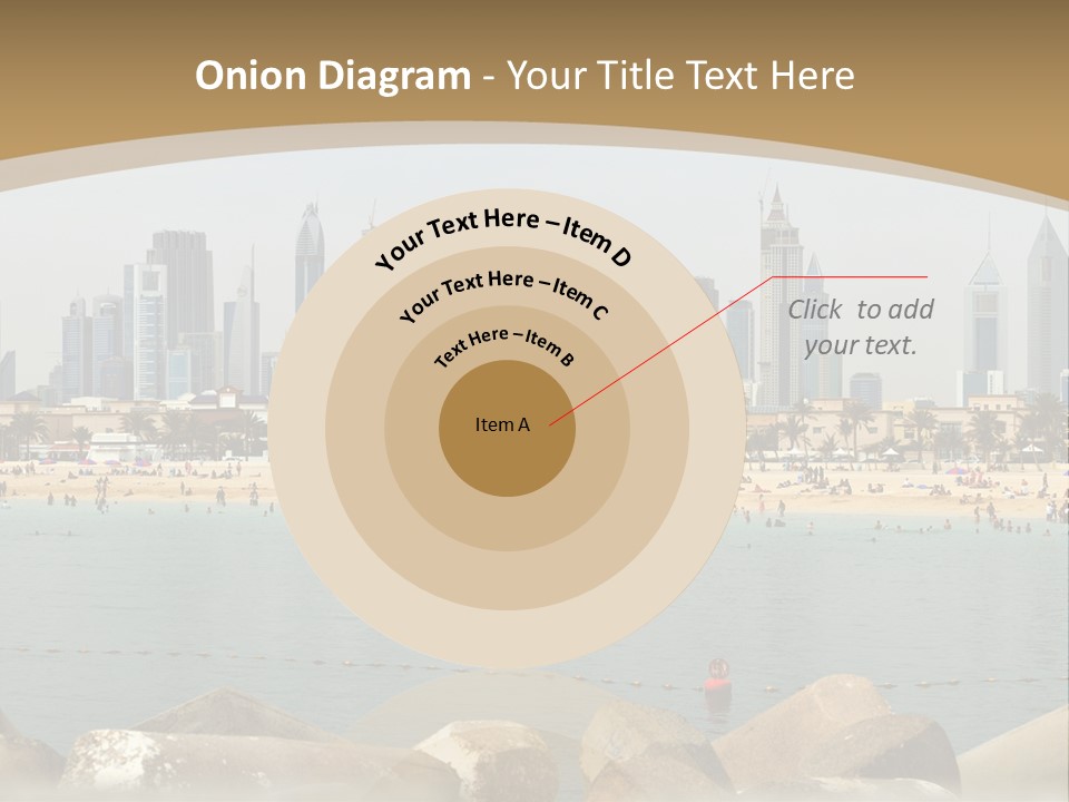 City Emirates Sky PowerPoint Template