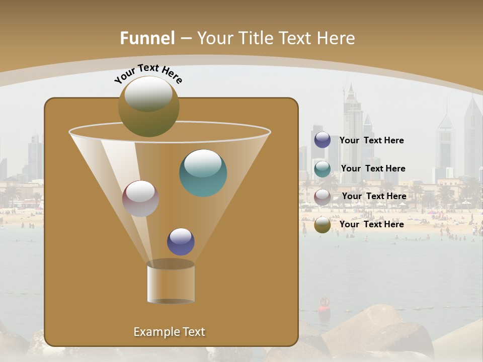 City Emirates Sky PowerPoint Template