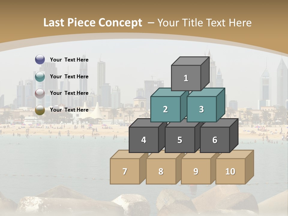 City Emirates Sky PowerPoint Template