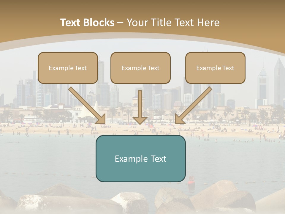 City Emirates Sky PowerPoint Template