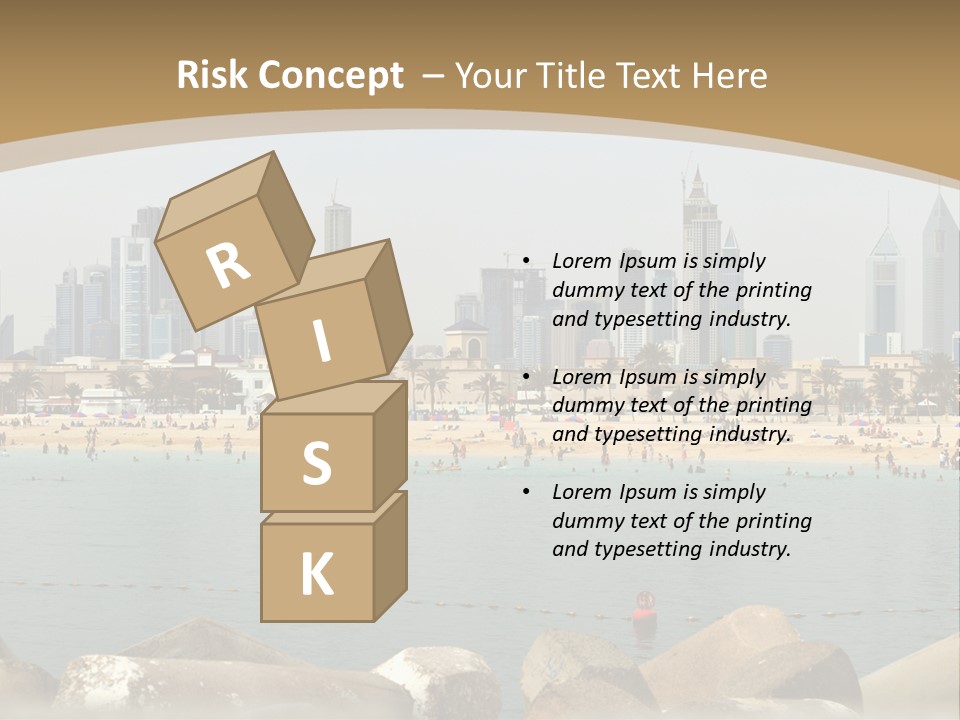 City Emirates Sky PowerPoint Template