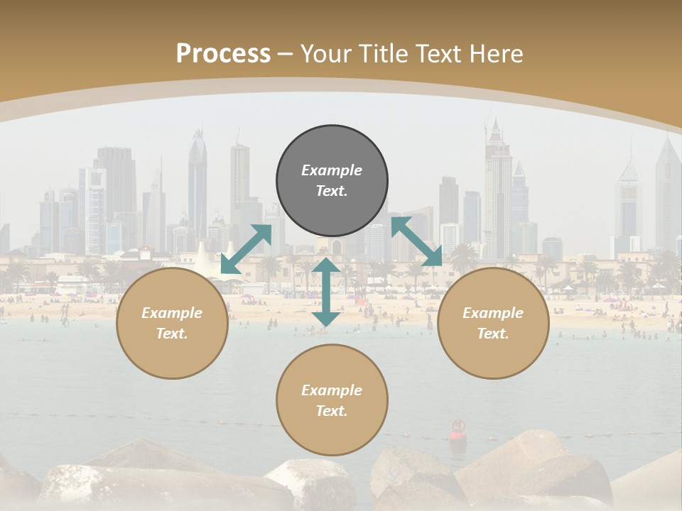 City Emirates Sky PowerPoint Template