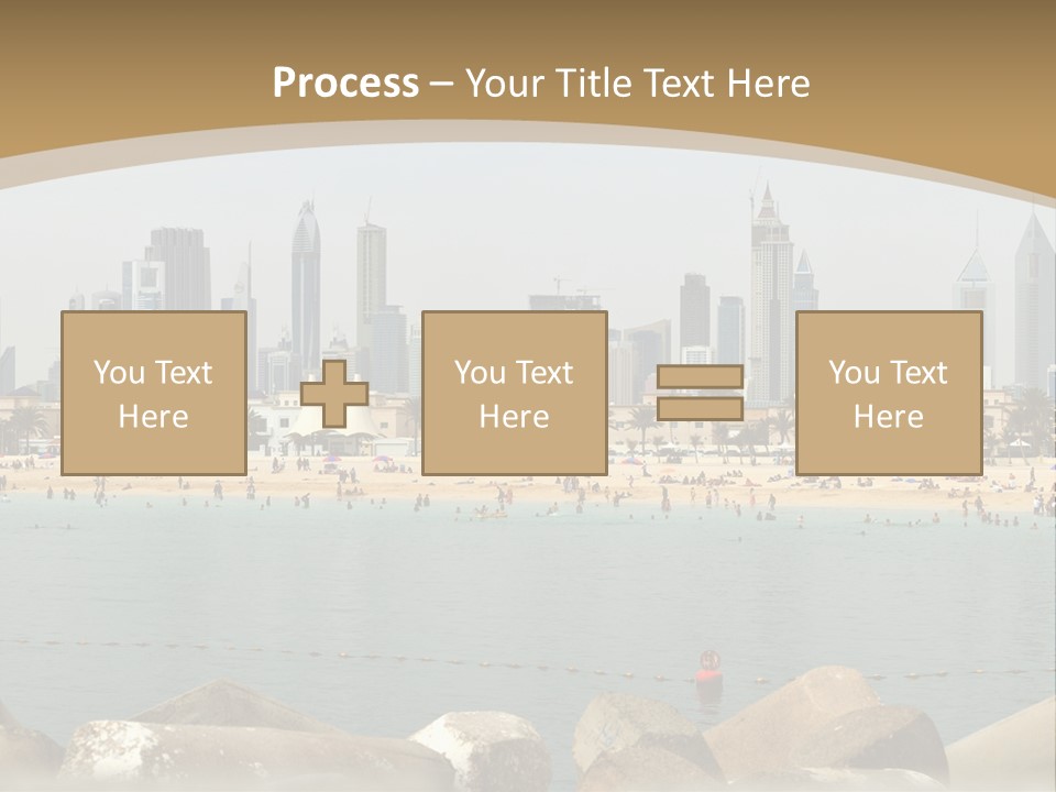 City Emirates Sky PowerPoint Template