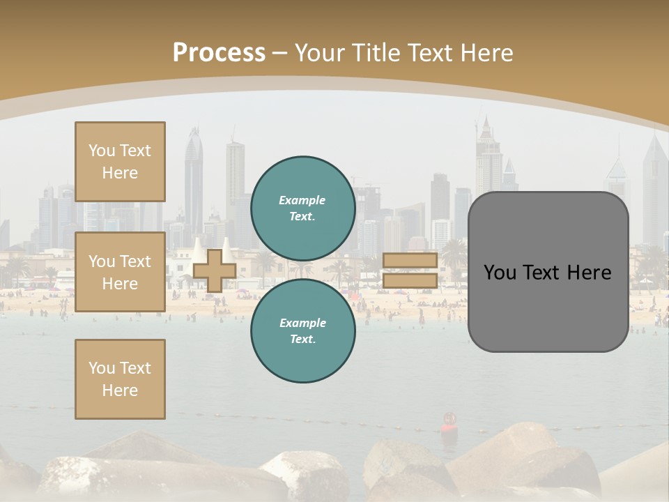 City Emirates Sky PowerPoint Template