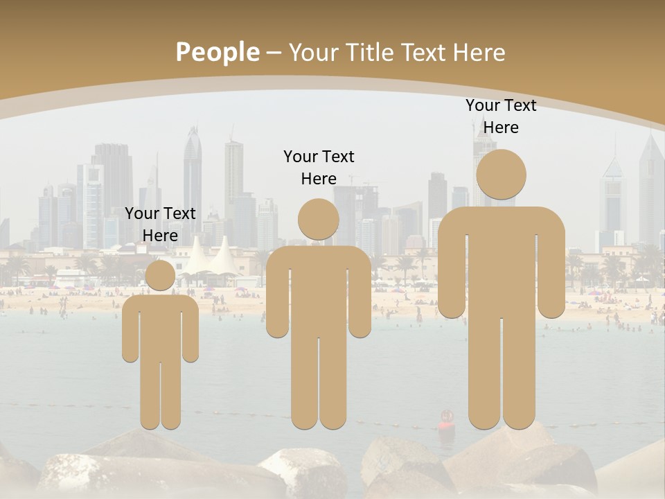 City Emirates Sky PowerPoint Template