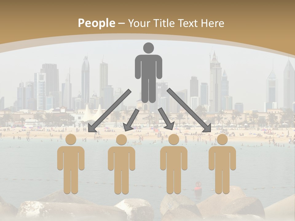 City Emirates Sky PowerPoint Template