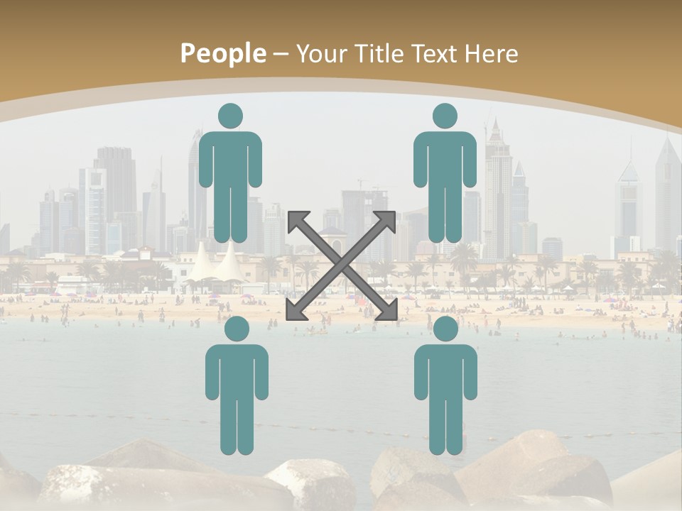 City Emirates Sky PowerPoint Template