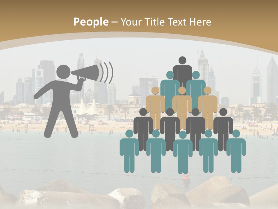 City Emirates Sky PowerPoint Template