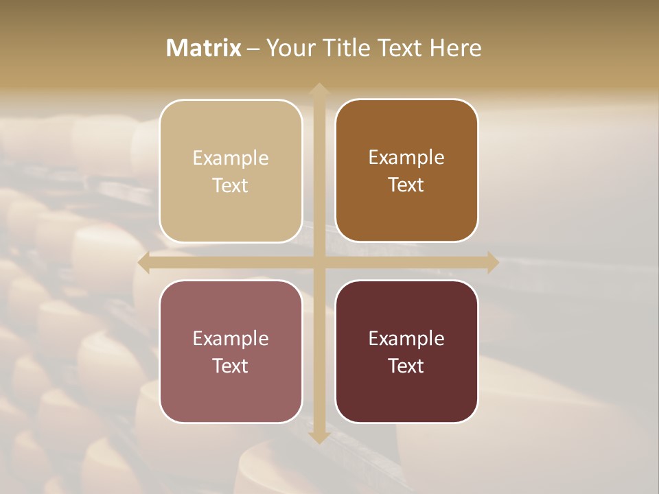 Cut Large Pattern PowerPoint Template