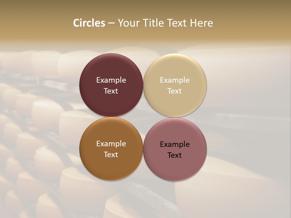 Cut Large Pattern PowerPoint Template