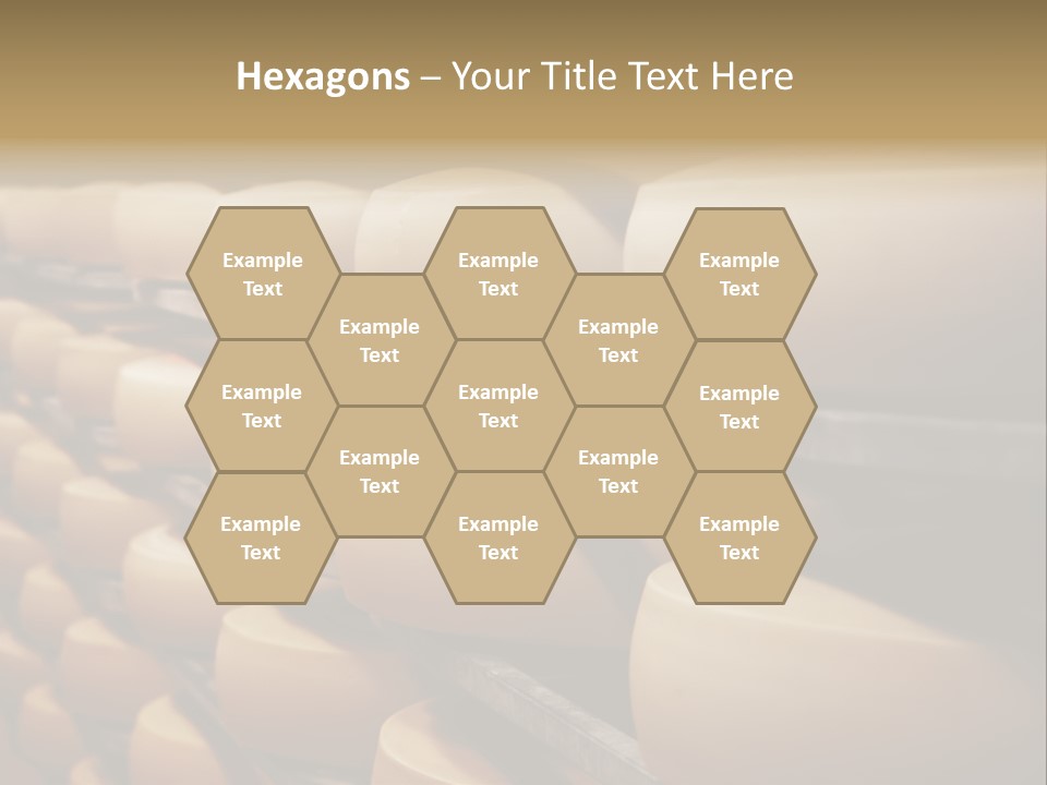Cut Large Pattern PowerPoint Template
