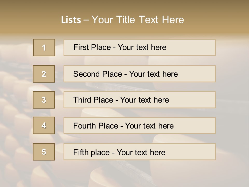 Cut Large Pattern PowerPoint Template