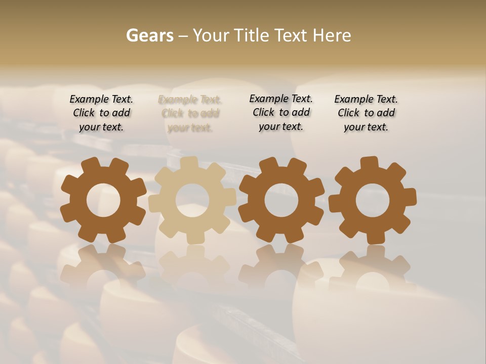 Cut Large Pattern PowerPoint Template