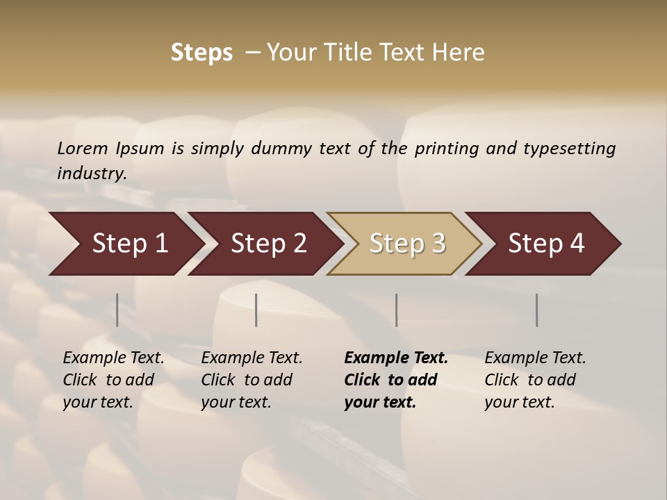 Cut Large Pattern PowerPoint Template