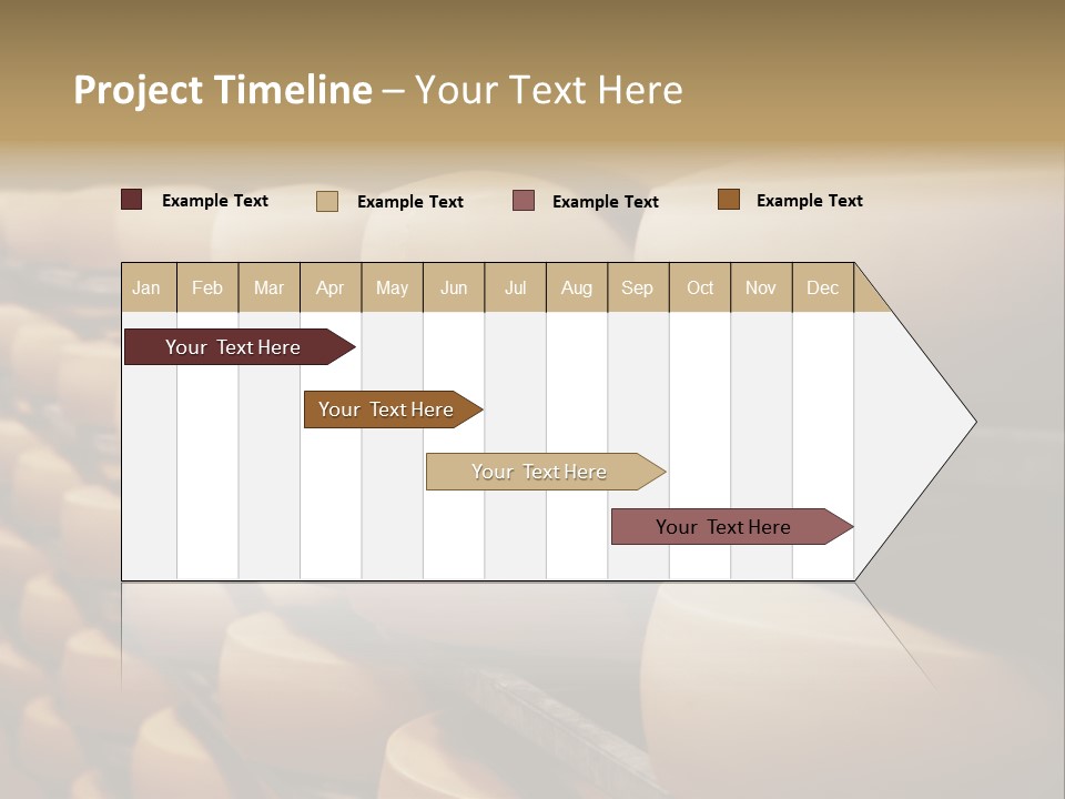 Cut Large Pattern PowerPoint Template
