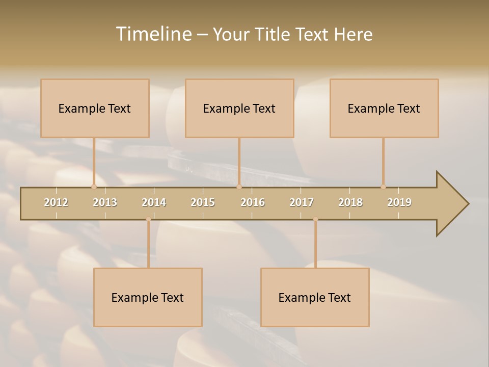 Cut Large Pattern PowerPoint Template
