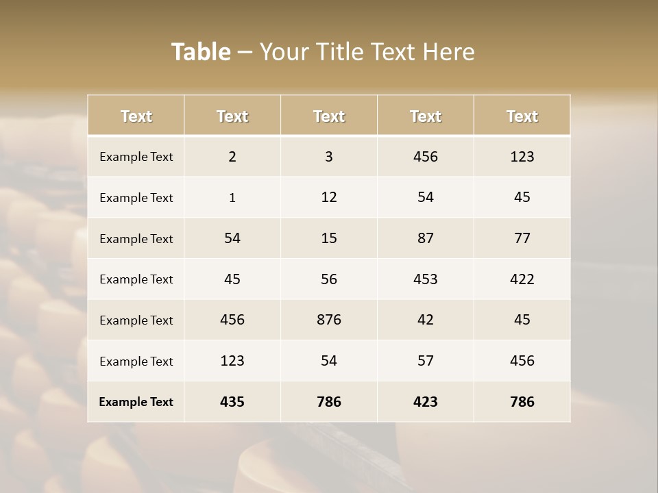 Cut Large Pattern PowerPoint Template
